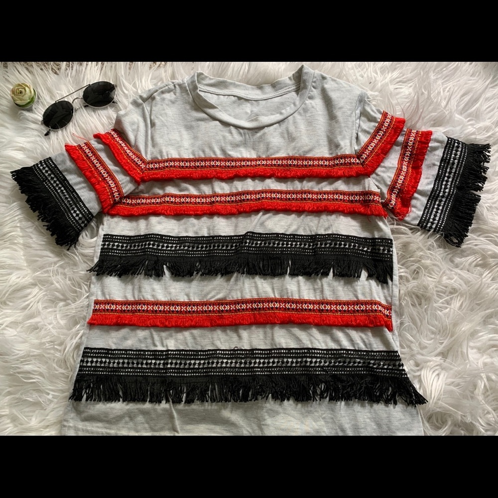 Fringe top